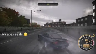 NFS Most Wanted Drifting with a Stock RX7?