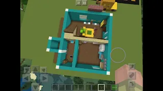 Day 2 of DevilNinja’s Hello Neighbor Minecraft Map in PE recreated.