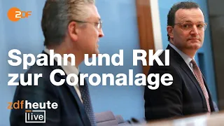 Corona-Update: Spahn und RKI zur aktuellen Lage