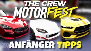 Beste Anfänger Tipps - THE CREW MOTORFEST