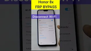 honor 8x frp bypass no pc