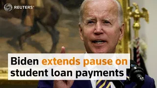 Biden extends pause on student loan payments