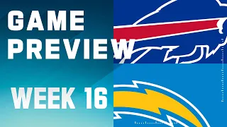 Buffalo Bills vs. Los Angeles Chargers | 2023 Week 16 Game Preview