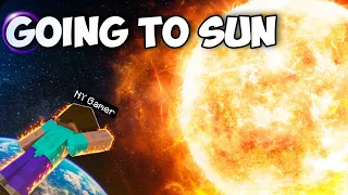 Going To THE SUN In Minecraft