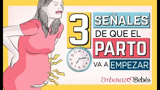 😱⏰ 3 SEÑALES de que EL PARTO VA A EMPEZAR