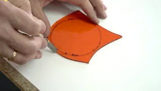 Как вырезать круг из стекла? - студия Пивоваровы - How to cut the circle from stained glass?