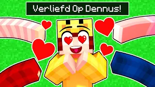 Iedereen Is VERLIEFD Op Dennus In Minecraft!