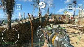 Fallout 4 - Steam games to Android - Galaxy S10 - Steam Link App