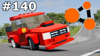 BeamNG.drive (#140) - PRAWDZIWY SAMOCHÓD Z KLOCKÓW LEGO W GRZE