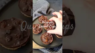 Quinoa Cups 🩷 #yt #food #vegan #recipe #backen