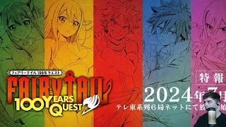 FAIRY TAIL 100 YEARS QUEST ANIME REACTION