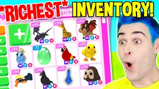 *RICHEST* Adopt Me INVENTORY!! *EVERY* MEGA NEON Legendary Dream Pet And RAREST Items (EXPENSIVE)