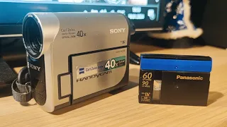 📹📼 Sony Handycam DCR-HC38E (2007) mini dv