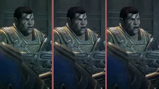 4K Gears of War 4 Xbox One X Enhanced vs. Xbox One S Graphics Comparison