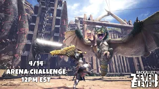 Monster Hunter World Arena Challenges Speedrun Tournament (4/14/2024)