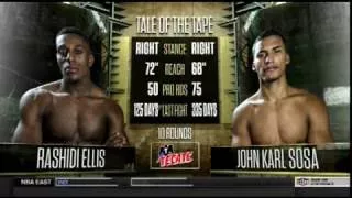 Rashidi Ellis vs. John Karl Sosa 4/20/17