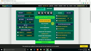 Freebitco.in Trick : 1000% Profit Every Minutes with Auto Bet