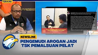 Newsline Trending Topic - Pengemudi Arogan Jadi Tersangka Pemalsuan Pelat TNI