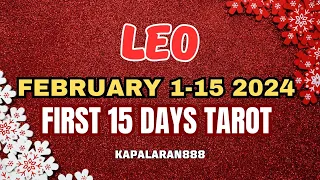 IIKOT ANG BOLANG CRYSTAL PABOR SAYO! ♌️ LEO FEBRUARY 1-15, 2024 15 DAYS Money/Love #KAPALARAN888