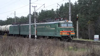 Trains on the Moscow - Minsk railway. Kubinka - Tuchkovo stretch. Part 1.