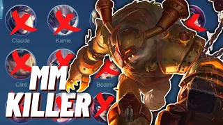 This Anti-Marksman Build Gives You Kills While Standing Still | Belerick Mobile Legends