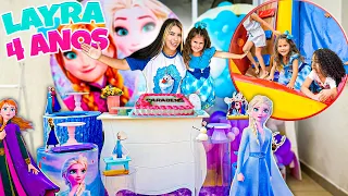 DEI UMA FESTA SURPRESA PARA MINHA IRMÃZINHA DE 4 ANOS! (emocionante)