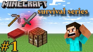 Minecraft survival series part1 #minecraft