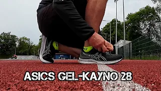 ASICS Gel-Kayano 28 . Обзор. Распаковка . Первые впечатления от пробежки в 5 км