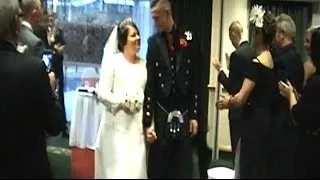 Footage from Shaun and Debbies Wedding
