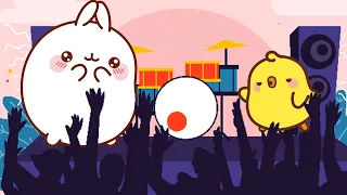 Molang And Piu Piu Rockstars | Cartoons For Kids | HooplaKidz Shows