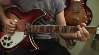 The Beatles A Hard Day's Night Lead Guitar Cover