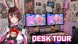 VTuber's Desk Tour || Gamer Girl Aesthetic