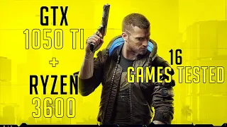 16 games on GTX 1050 ti + Ryzen 5 3600| Benchmark test |