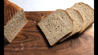 Paine toast cu faina integrala/Wholemeal toast bread
