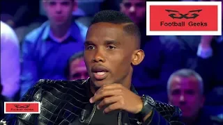 interview complet de samuel eto'o sur sa carriere et qui evoque son envi d'aller au PSG صامويل ايتو