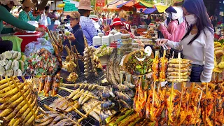 Cambodian Street Food Compilation @ Oudong Hillside Resort - Cambodian Food