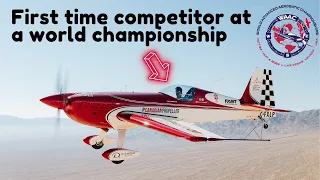 FIRST flight competing at the 2023 World Advanced Aerobatic Championship!