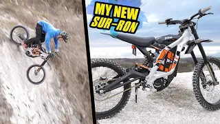 RIPPING MY BRAND NEW SUR RON ELECTRIC DIRT BIKE!