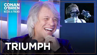 Jon Bon Jovi Invited Triumph The Insult Comic Dog On Tour | Conan O'Brien Needs A Friend