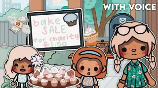 Charity Bake Sale 💸🧁 | *WITH VOICE* | Toca Life World Family Roleplay