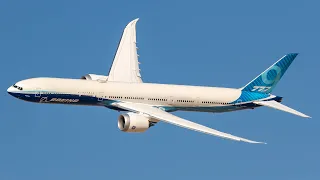 Exclusive Boeing 777X Flying Display | Dubai Air Show