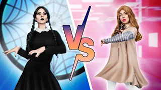 Wednesday Addams & M3GAN FACE OFF! Wer ist besser? Extreme Herausforderung von La La Life