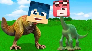 Minecraft ITA - SIAMO DIVENTATI DEI DINOSAURI!