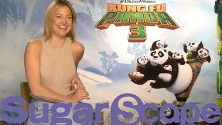 Kate Hudson talks Leonardo DiCaprio and Kung Fu Panda