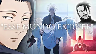 Suguru Geto (Edit) "Eu só não conseguia dar um sorriso sincero nesse mundo cruel" (Jujutsu Kaisen)