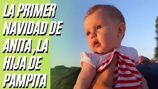 Así pasó su primer navidad ANITA, la hermosa hija de PAMPITA y ROBERTO GARCIA MORITAN.