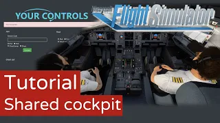 Shared Cockpit vliegen in Flight Simulator met YourControls - Tutorial - [MSFS]
