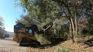 KNOCK KNOCK! Brush Cutting Around A Homeless Encampment With The MTL XCT: Part 1