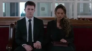 13 Reasons why 4x10 - Jess and Clay at Justin’s funeral