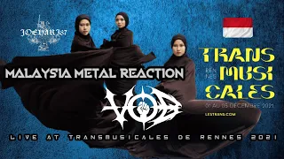 Malaysia Metal Reaction - Voice Of Baceprot (VOB) - Live at Transmusicales de Rennes 2021